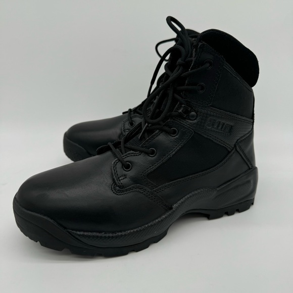 5.11 Tactical Other - 5.11 ATAC 2.0 Tactical Black Side Zip Lace Up Boots Size 11.5